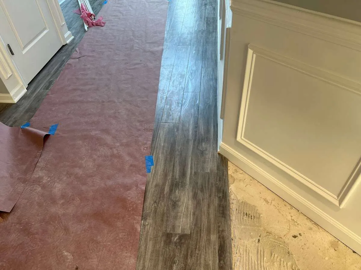 Completed marble shower restoration in Reading